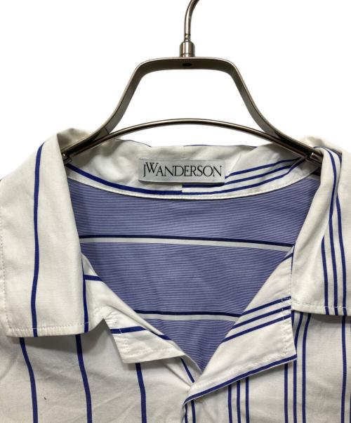 J.W.ANDERSON（ジェイダブリューアンダーソン）J.W.ANDERSON (ジェイダブリューアンダーソン) Relaxed Fit Shirt ブルー サイズ:40の古着・服飾アイテム