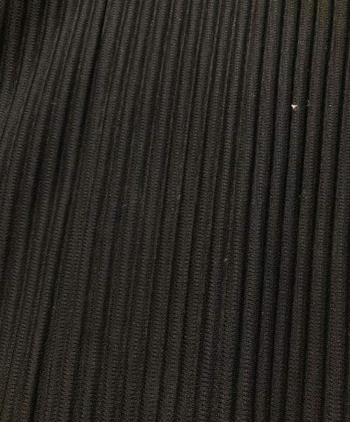 HOMME PLISSE ISSEY MIYAKE（オム プリッセ イッセイ ミヤケ）HOMME PLISSE ISSEY MIYAKE (オム プリッセ イッセイ ミヤケ) プリーツポロシャツ ブラック サイズ:２の古着・服飾アイテム