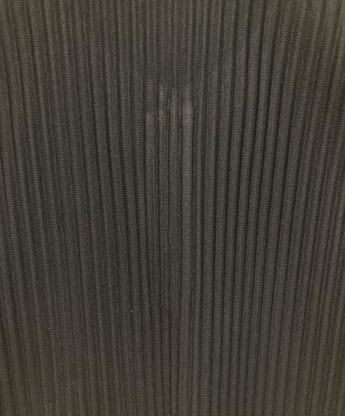 HOMME PLISSE ISSEY MIYAKE（オム プリッセ イッセイ ミヤケ）HOMME PLISSE ISSEY MIYAKE (オム プリッセ イッセイ ミヤケ) プリーツポロシャツ ブラック サイズ:２の古着・服飾アイテム