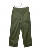 US ARMYユーエスアーミー）の古着「アジャスター付ベイカーパンツ」｜オリーブ