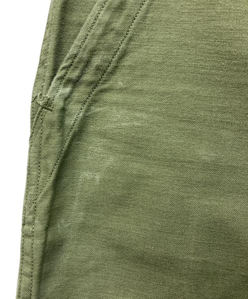 US ARMY（ユーエスアーミー）US ARMY (ユーエスアーミー) アジャスター付ベイカーパンツ オリーブ サイズ:34×31の古着・服飾アイテム