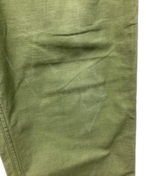 US ARMY（ユーエスアーミー）US ARMY (ユーエスアーミー) アジャスター付ベイカーパンツ オリーブ サイズ:34×31の古着・服飾アイテム