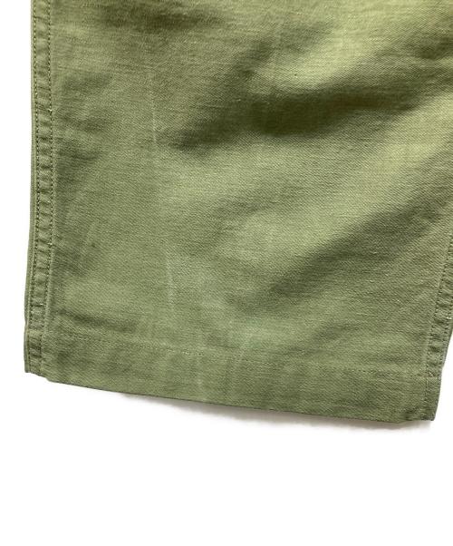 US ARMY（ユーエスアーミー）US ARMY (ユーエスアーミー) アジャスター付ベイカーパンツ オリーブ サイズ:34×31の古着・服飾アイテム