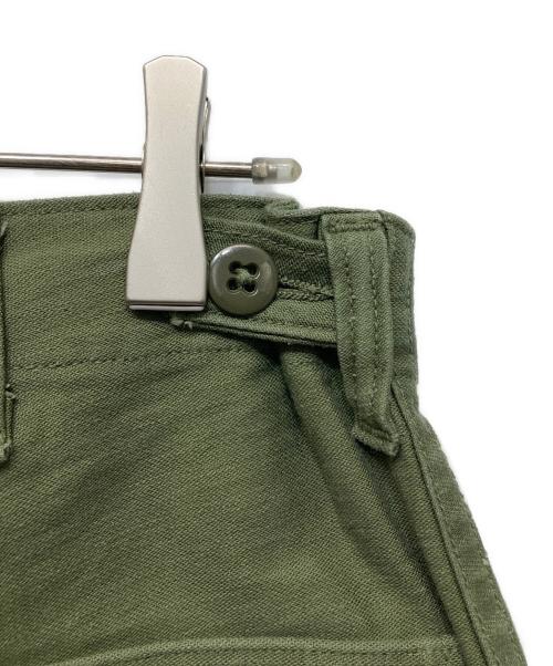 US ARMY（ユーエスアーミー）US ARMY (ユーエスアーミー) アジャスター付ベイカーパンツ オリーブ サイズ:34×31の古着・服飾アイテム