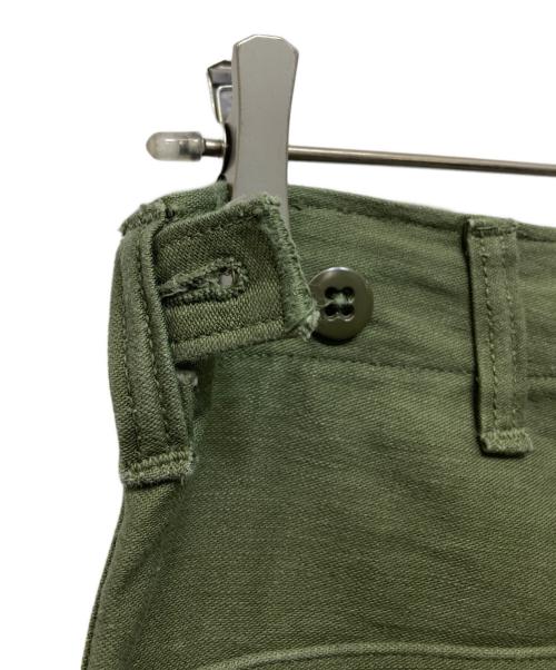 US ARMY（ユーエスアーミー）US ARMY (ユーエスアーミー) アジャスター付ベイカーパンツ オリーブ サイズ:34×31の古着・服飾アイテム