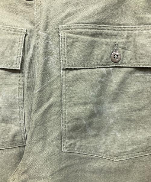 US ARMY（ユーエスアーミー）US ARMY (ユーエスアーミー) アジャスター付ベイカーパンツ オリーブ サイズ:34×31の古着・服飾アイテム