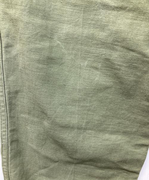 US ARMY（ユーエスアーミー）US ARMY (ユーエスアーミー) アジャスター付ベイカーパンツ オリーブ サイズ:34×31の古着・服飾アイテム