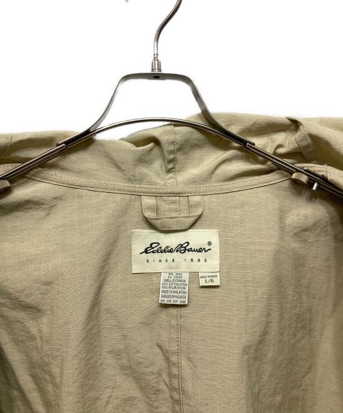 Eddie Bauer（エディーバウアー）Eddie Bauer (エディーバウアー) リップストップフィールドコート ベージュ サイズ:Lの古着・服飾アイテム