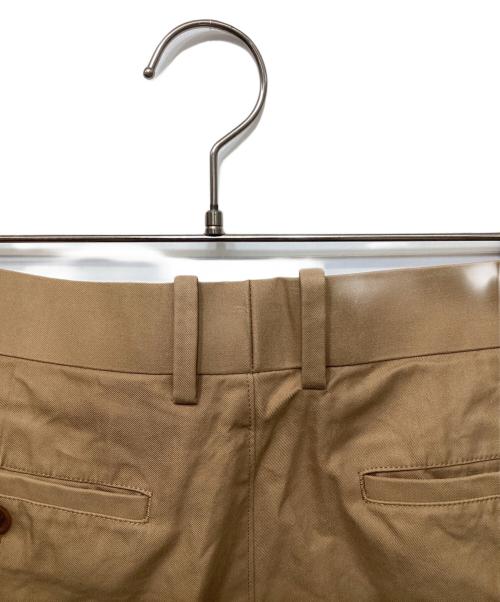 AURALEE（オーラリー）AURALEE (オーラリー) COTTON SILK GABARDINE SLACKS ブラウン サイズ:５の古着・服飾アイテム