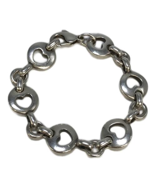 TIFFANY & Co.（ティファニー）Tiffany & Co. (ティファニー) ピアスドハートブレスレット シルバーの古着・服飾アイテム