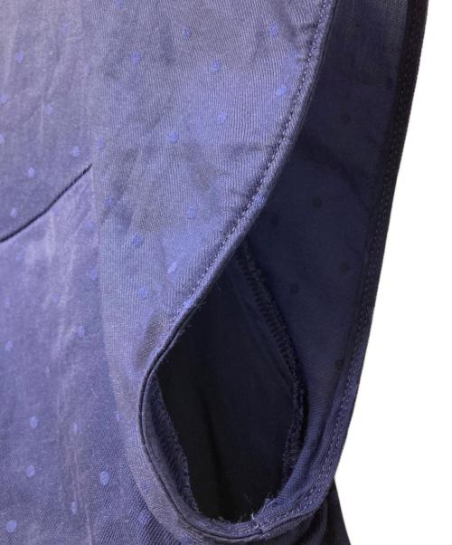 BALLSEY（ボールジィ）BALLSEY (ボールジィ) ランダムドットジャカード ティアードワンピース ブルー サイズ:36の古着・服飾アイテム