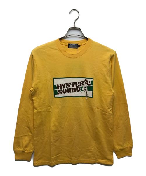 Hysteric Glamour（ヒステリックグラマー）Hysteric Glamour (ヒステリックグラマー) HYSTERIC SOUND Tシャツ イエロー サイズ:S 未使用品の古着・服飾アイテム