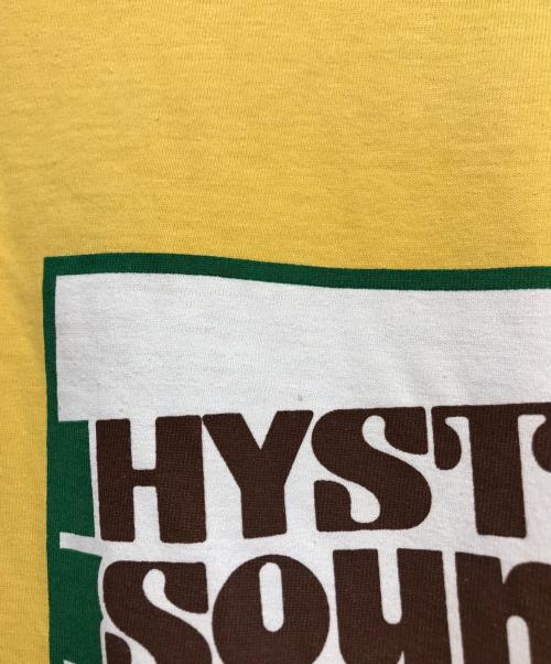 Hysteric Glamour（ヒステリックグラマー）Hysteric Glamour (ヒステリックグラマー) HYSTERIC SOUND Tシャツ イエロー サイズ:S 未使用品の古着・服飾アイテム