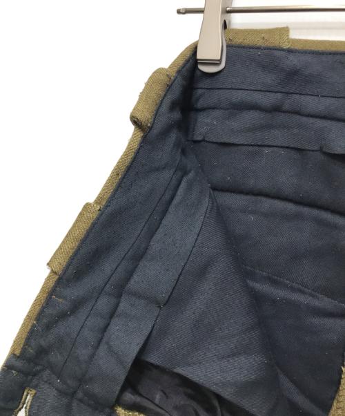 Yohji Yamamoto pour homme（ヨウジヤマモト プールオム）Yohji Yamamoto pour homme (ヨウジヤマモト プールオム) 2タックウールパンツ グリーン サイズ:Ｓの古着・服飾アイテム