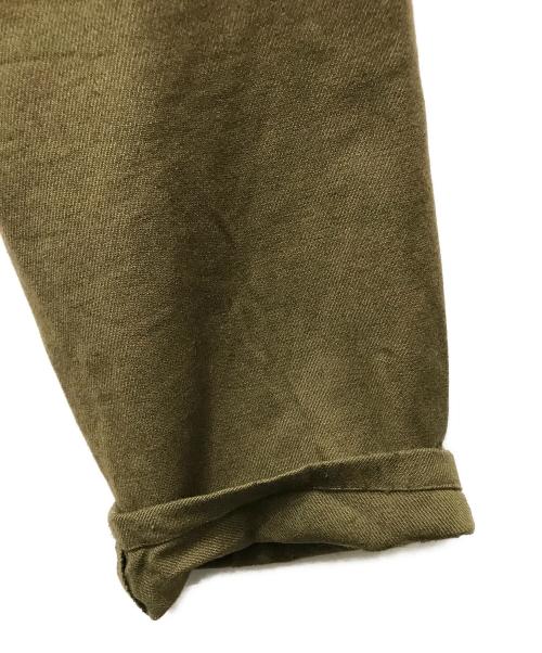 Yohji Yamamoto pour homme（ヨウジヤマモト プールオム）Yohji Yamamoto pour homme (ヨウジヤマモト プールオム) 2タックウールパンツ グリーン サイズ:Ｓの古着・服飾アイテム