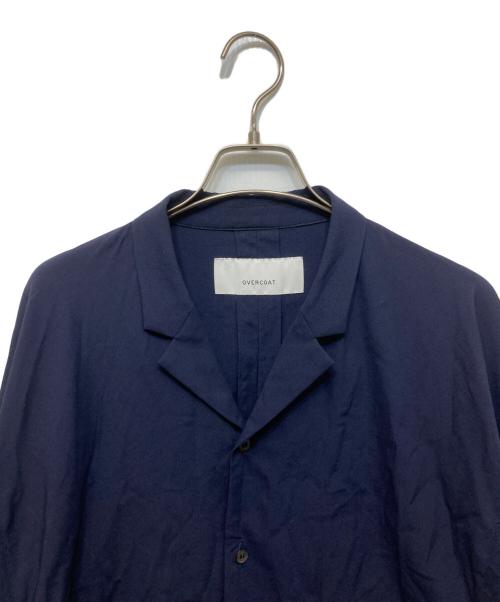 OVERCOAT（オーバーコート）OVERCOAT (オーバーコート) オープンカラーシャツ ネイビー サイズ:1の古着・服飾アイテム