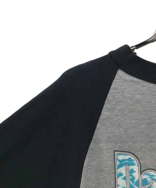 grand illusion（グランド イリュージョン）grand illusion (グランド イリュージョン) バンドラグランTEE グレー サイズ:Lの古着・服飾アイテム