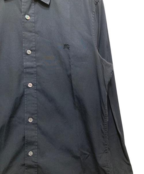 BURBERRY BRIT（バーバリーブリット）BURBERRY BRIT (バーバリーブリット) ロングスリーブシャツ ブラック サイズ:Pの古着・服飾アイテム