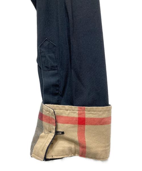 BURBERRY BRIT（バーバリーブリット）BURBERRY BRIT (バーバリーブリット) ロングスリーブシャツ ブラック サイズ:Pの古着・服飾アイテム