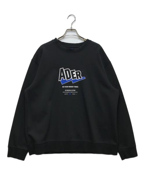 ADER error（アーダーエラー）ADER error (アーダーエラー) スウェット ブラック サイズ:A2の古着・服飾アイテム