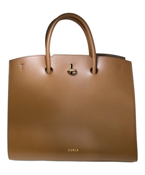 FURLA（フルラ）FURLA (フルラ) GENESIトートバッグ / WB00849 ブラウン サイズ:-の古着・服飾アイテム