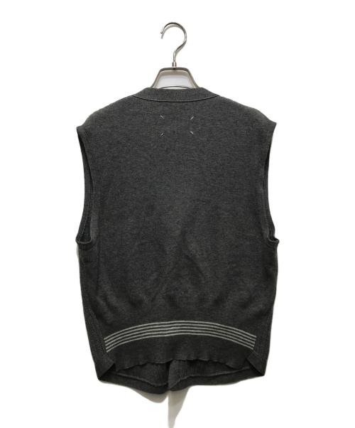 Maison Margiela（メゾンマルジェラ）Maison Margiela (メゾンマルジェラ) ニットベスト グレー サイズ:１の古着・服飾アイテム