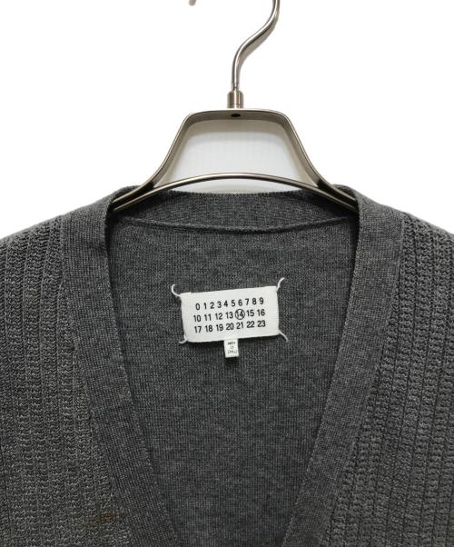 Maison Margiela（メゾンマルジェラ）Maison Margiela (メゾンマルジェラ) ニットベスト グレー サイズ:１の古着・服飾アイテム
