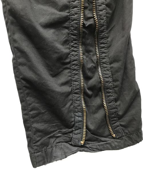 EMPORIO ARMANI（エンポリオ アルマーニ）EMPORIO ARMANI (エンポリオ アルマーニ) 00’S ジップデザインパラシュートパンツ ブラック サイズ:52の古着・服飾アイテム