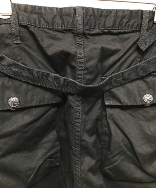 EMPORIO ARMANI（エンポリオ アルマーニ）EMPORIO ARMANI (エンポリオ アルマーニ) 00’S ジップデザインパラシュートパンツ ブラック サイズ:52の古着・服飾アイテム