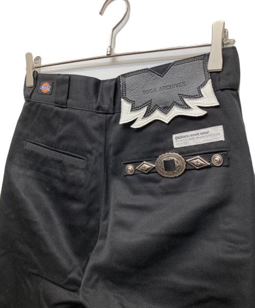 Dickies（ディッキーズ）Dickies (ディッキーズ) TOGA ARCHIVES (トーガアーカイブス) フレアパンツ ブラック サイズ:34の古着・服飾アイテム