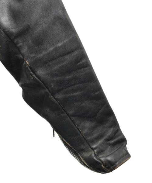 Schott（ショット）Schott (ショット) 641シングルライダースジャケット 6118302064 ブラック サイズ:34の古着・服飾アイテム