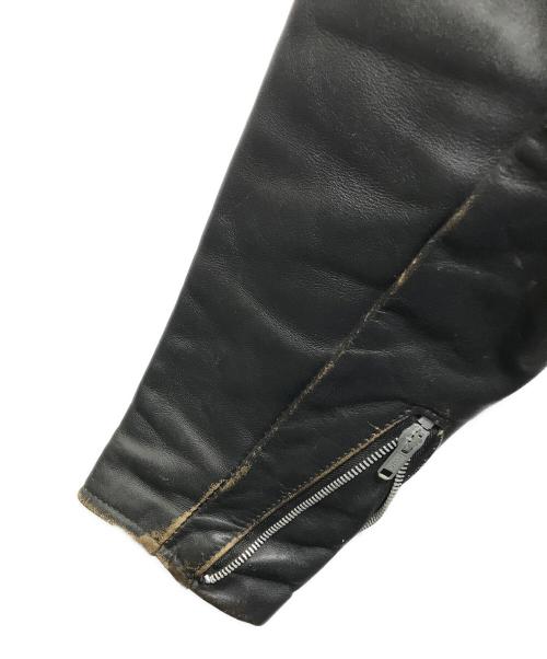 Schott（ショット）Schott (ショット) 641シングルライダースジャケット 6118302064 ブラック サイズ:34の古着・服飾アイテム