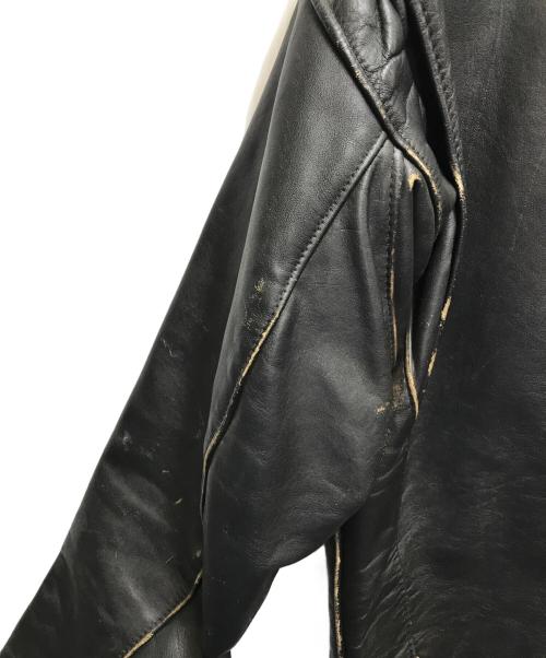 Schott（ショット）Schott (ショット) 641シングルライダースジャケット 6118302064 ブラック サイズ:34の古着・服飾アイテム