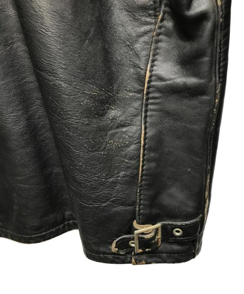 Schott（ショット）Schott (ショット) 641シングルライダースジャケット 6118302064 ブラック サイズ:34の古着・服飾アイテム