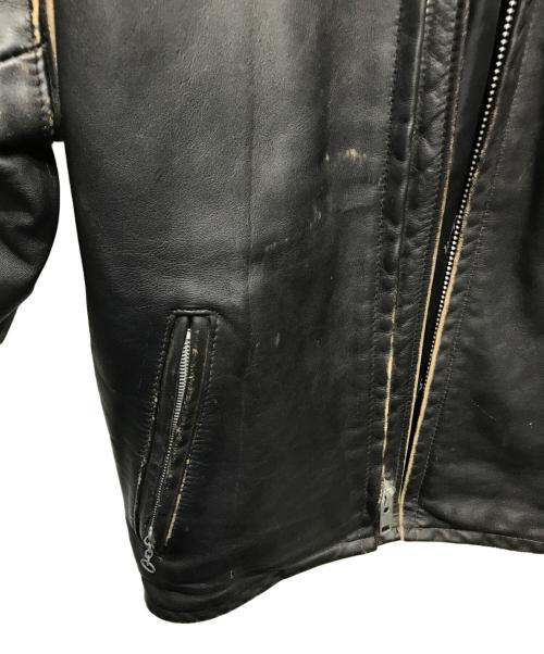 Schott（ショット）Schott (ショット) 641シングルライダースジャケット 6118302064 ブラック サイズ:34の古着・服飾アイテム