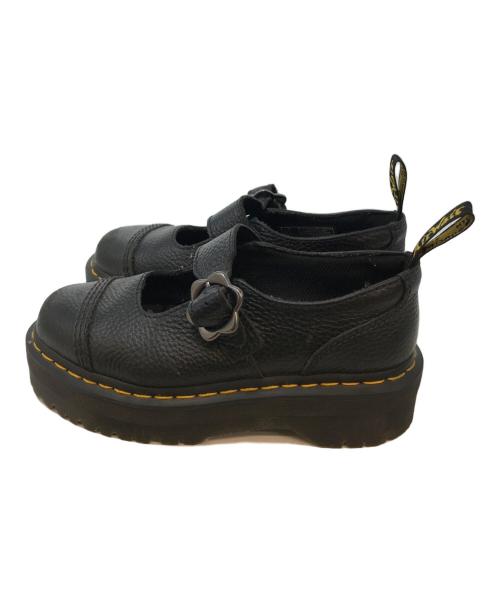Dr.Martens（ドクターマーチン）Dr.Martens (ドクターマーチン) ADDINA QUAD FLOWER（アディナ フラワー メリージェーン ブラック サイズ:UK4の古着・服飾アイテム