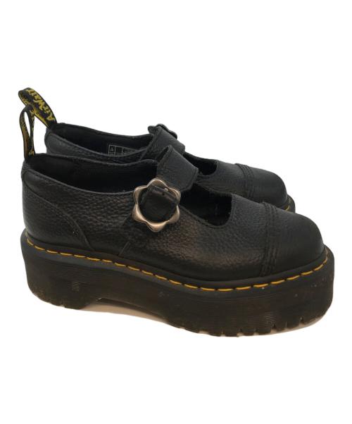 Dr.Martens（ドクターマーチン）Dr.Martens (ドクターマーチン) ADDINA QUAD FLOWER（アディナ フラワー メリージェーン ブラック サイズ:UK4の古着・服飾アイテム