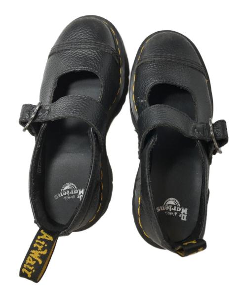 Dr.Martens（ドクターマーチン）Dr.Martens (ドクターマーチン) ADDINA QUAD FLOWER（アディナ フラワー メリージェーン ブラック サイズ:UK4の古着・服飾アイテム