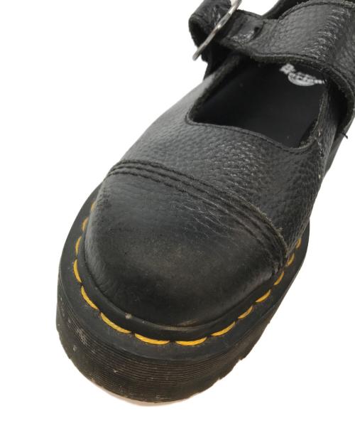 Dr.Martens（ドクターマーチン）Dr.Martens (ドクターマーチン) ADDINA QUAD FLOWER（アディナ フラワー メリージェーン ブラック サイズ:UK4の古着・服飾アイテム