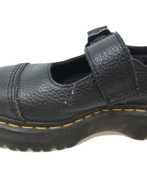 Dr.Martens（ドクターマーチン）Dr.Martens (ドクターマーチン) ADDINA QUAD FLOWER（アディナ フラワー メリージェーン ブラック サイズ:UK4の古着・服飾アイテム