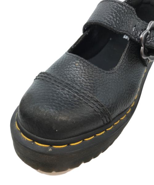 Dr.Martens（ドクターマーチン）Dr.Martens (ドクターマーチン) ADDINA QUAD FLOWER（アディナ フラワー メリージェーン ブラック サイズ:UK4の古着・服飾アイテム