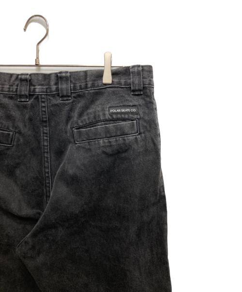 POLAR SKATE CO.（ポーラースケートカンパニー）POLAR SKATE CO. (ポーラースケートカンパニー) デニムパンツ ブラック サイズ:W32×L30の古着・服飾アイテム