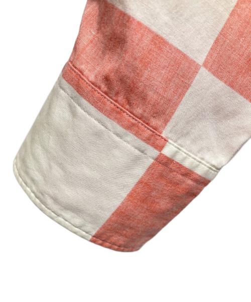COMME des GARCONS HOMME PLUS（コムデギャルソンオムプリュス）COMME des GARCONS HOMME PLUS (コムデギャルソンオムプリュス) チェックシャツ / PB10039M / AD2001 ピンク サイズ:Mの古着・服飾アイテム