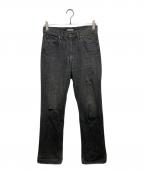 AURALEEオーラリー）の古着「WASHED HARD TWIST DENIM 5P PANTS」｜インディゴ