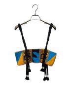kotohayokozawaコトハヨコザワ）の古着「PATCHWORK KNIT BUSTIER」｜マルチカラー