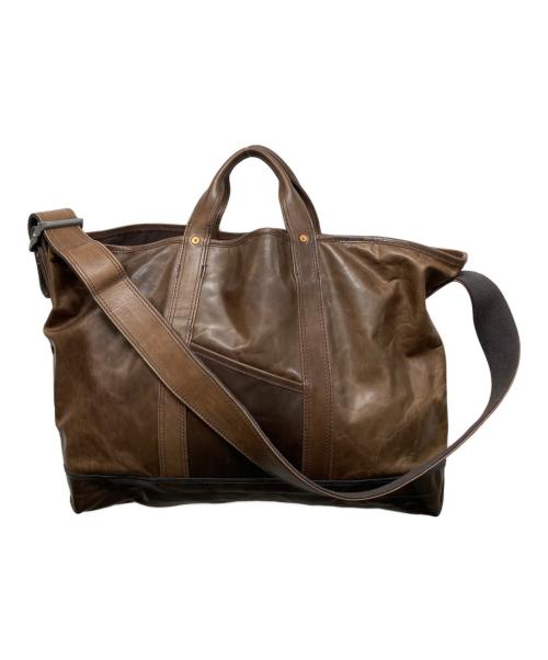 NICENESS（ナイスネス）NICENESS (ナイスネス) 2WAYバッグ ブラウンの古着・服飾アイテム