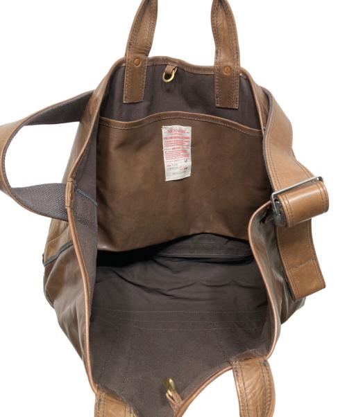 NICENESS（ナイスネス）NICENESS (ナイスネス) 2WAYバッグ ブラウンの古着・服飾アイテム
