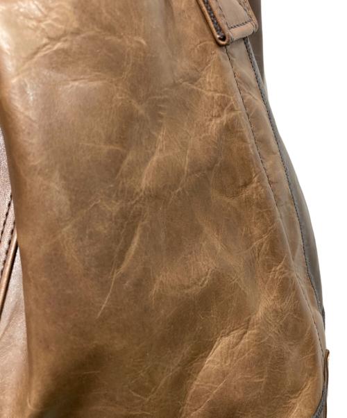 NICENESS（ナイスネス）NICENESS (ナイスネス) 2WAYバッグ ブラウンの古着・服飾アイテム