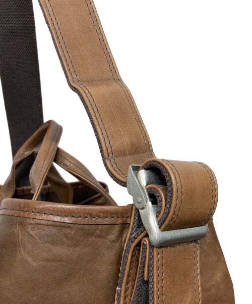 NICENESS（ナイスネス）NICENESS (ナイスネス) 2WAYバッグ ブラウンの古着・服飾アイテム