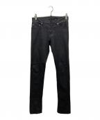 BALENCIAGAバレンシアガ）の古着「コーティング加工スキニーパンツ」｜ブラック